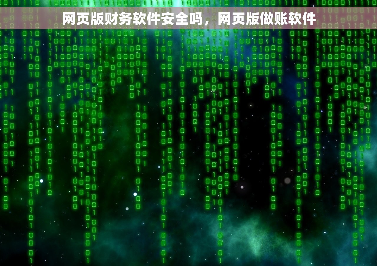 网页版财务软件安全吗，网页版做账软件