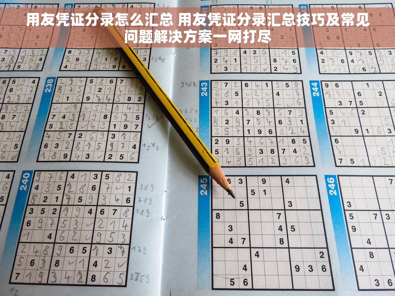 用友凭证分录怎么汇总 用友凭证分录汇总技巧及常见问题解决方案一网打尽