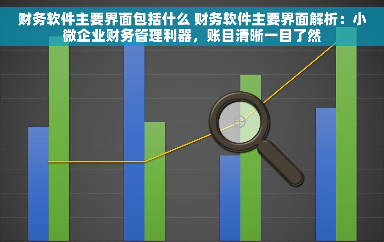 财务软件主要界面包括什么 财务软件主要界面解析：小微企业财务管理利器，账目清晰一目了然
