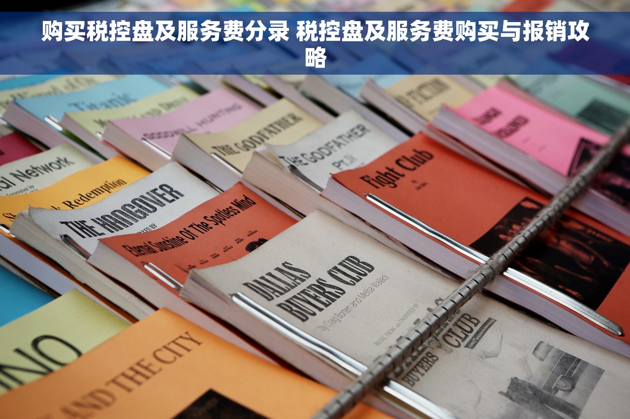 购买税控盘及服务费分录 税控盘及服务费购买与报销攻略