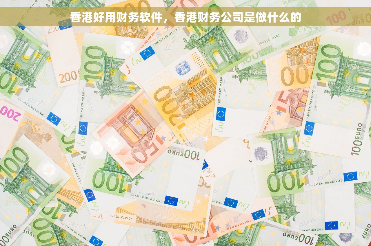 香港好用财务软件，香港财务公司是做什么的