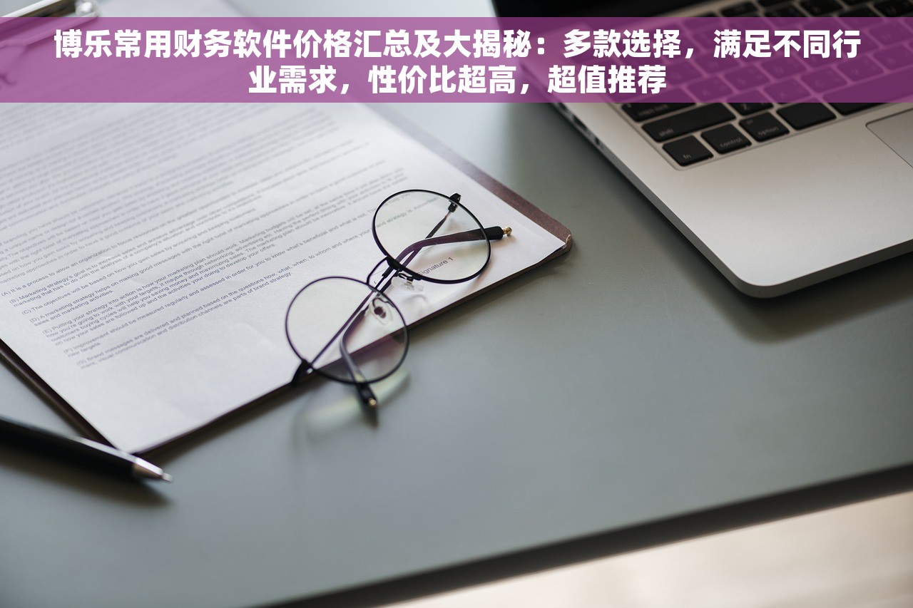 博乐常用财务软件价格汇总及大揭秘：多款选择，满足不同行业需求，性价比超高，超值推荐