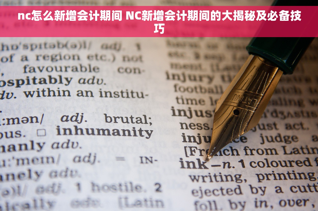 nc怎么新增会计期间 NC新增会计期间的大揭秘及必备技巧