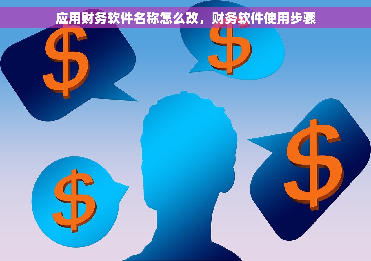 应用财务软件名称怎么改，财务软件使用步骤