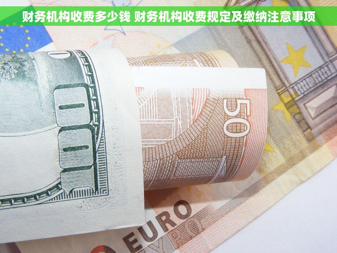 财务机构收费多少钱 财务机构收费规定及缴纳注意事项