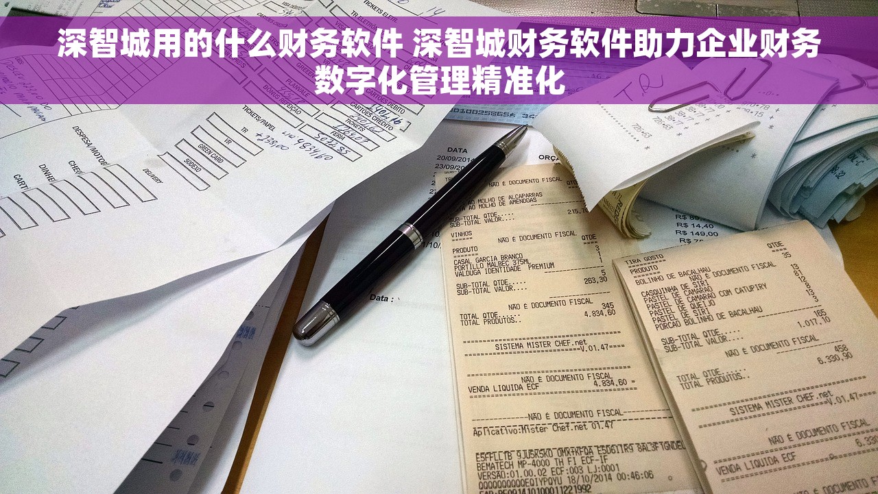 深智城用的什么财务软件 深智城财务软件助力企业财务数字化管理精准化