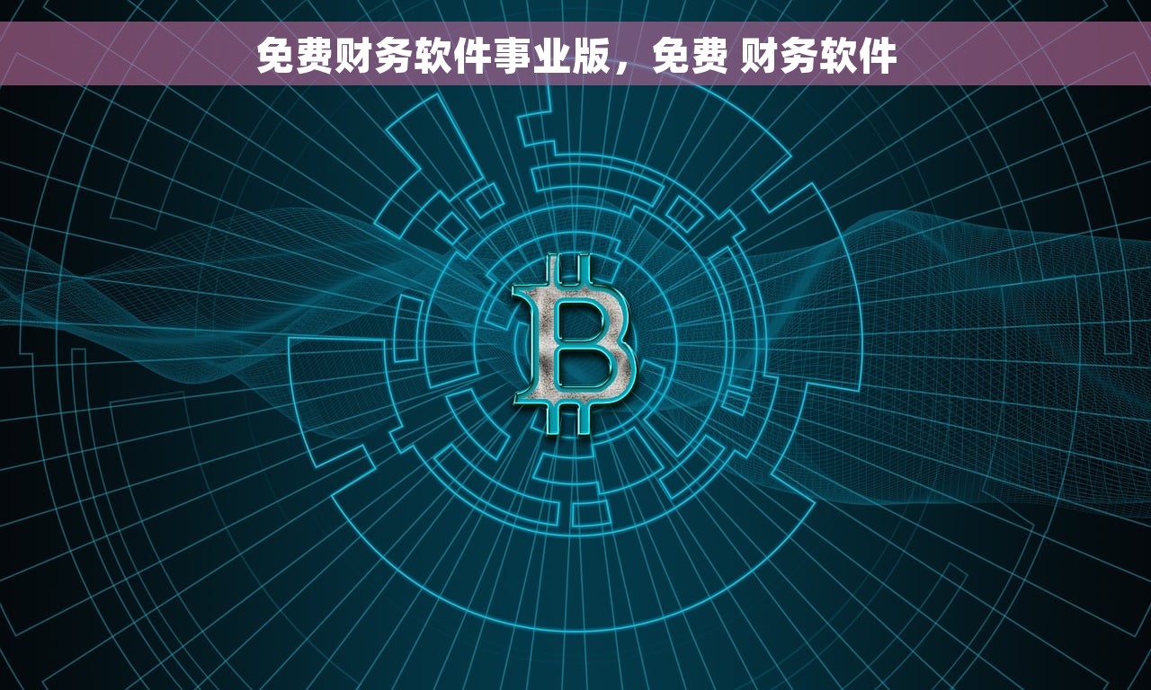免费财务软件事业版，免费 财务软件