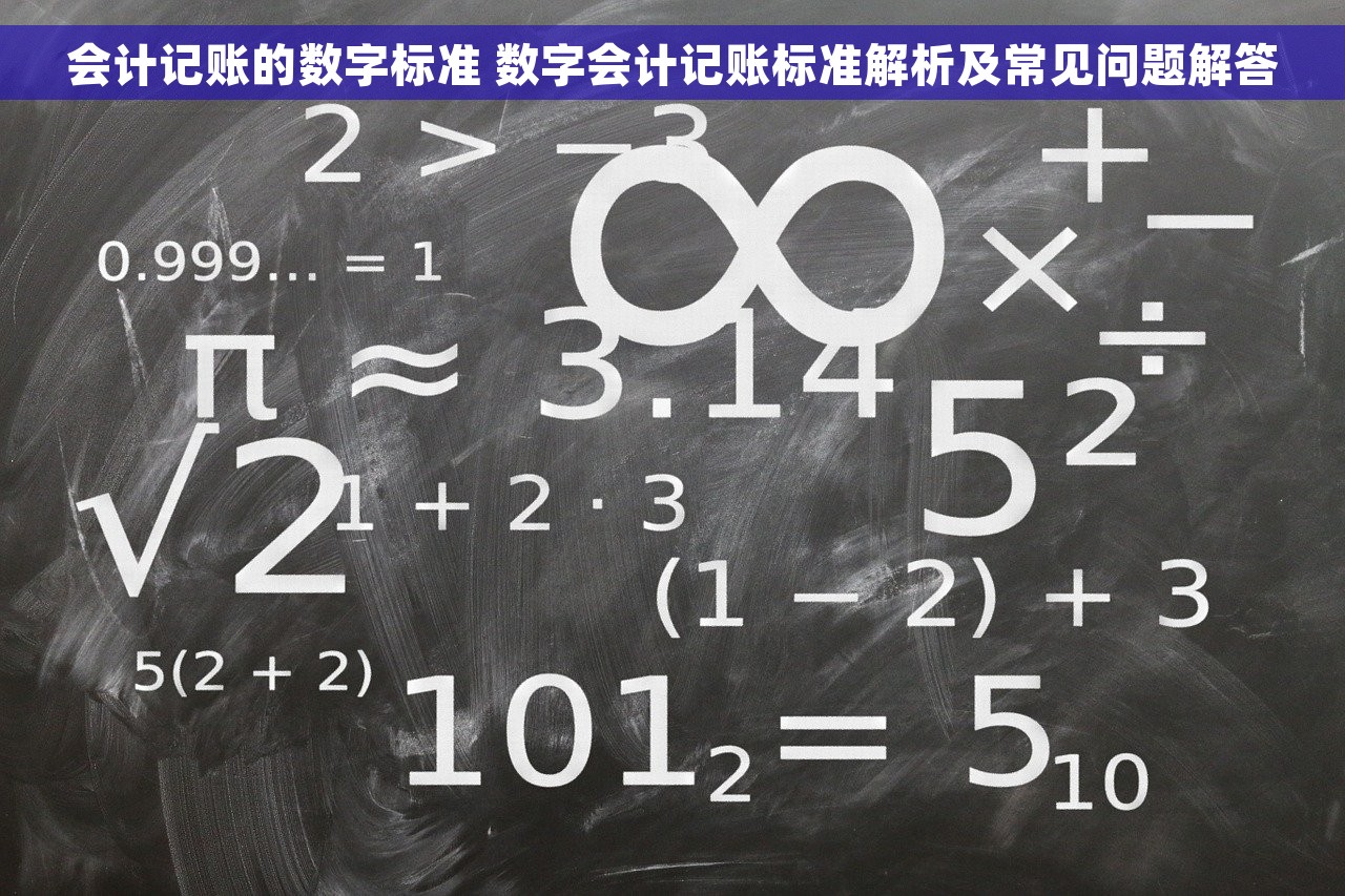 会计记账的数字标准 数字会计记账标准解析及常见问题解答