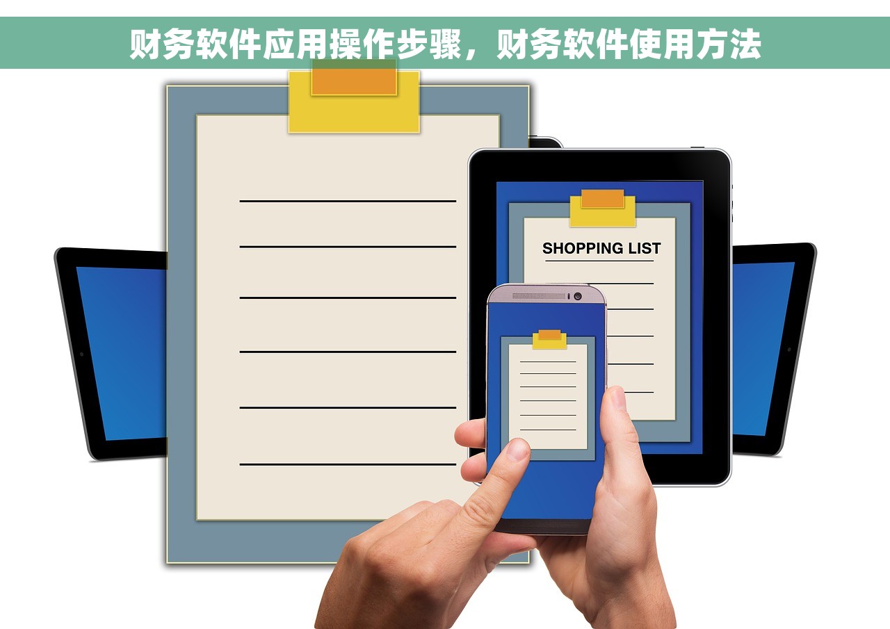 财务软件应用操作步骤，财务软件使用方法