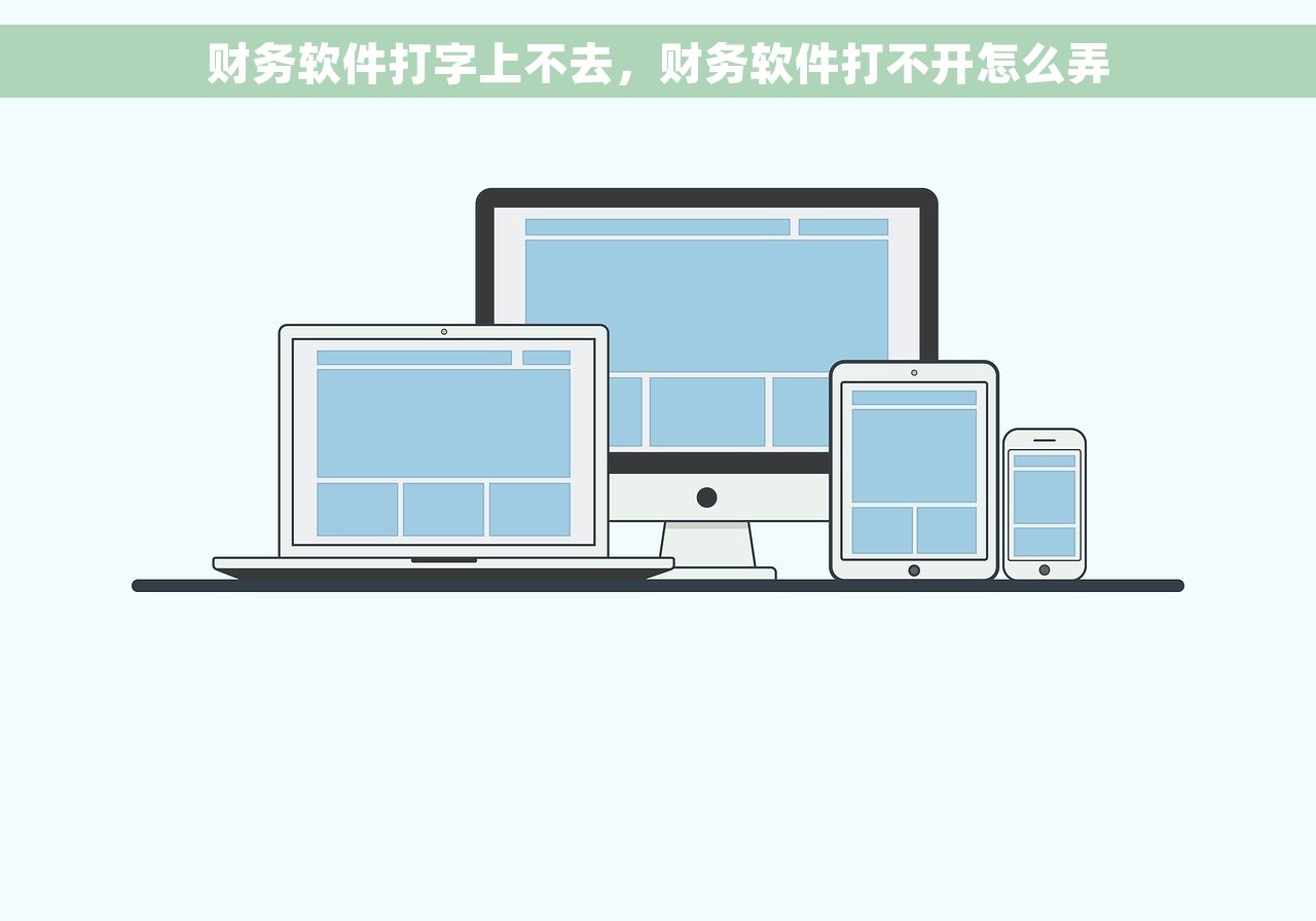 财务软件打字上不去，财务软件打不开怎么弄