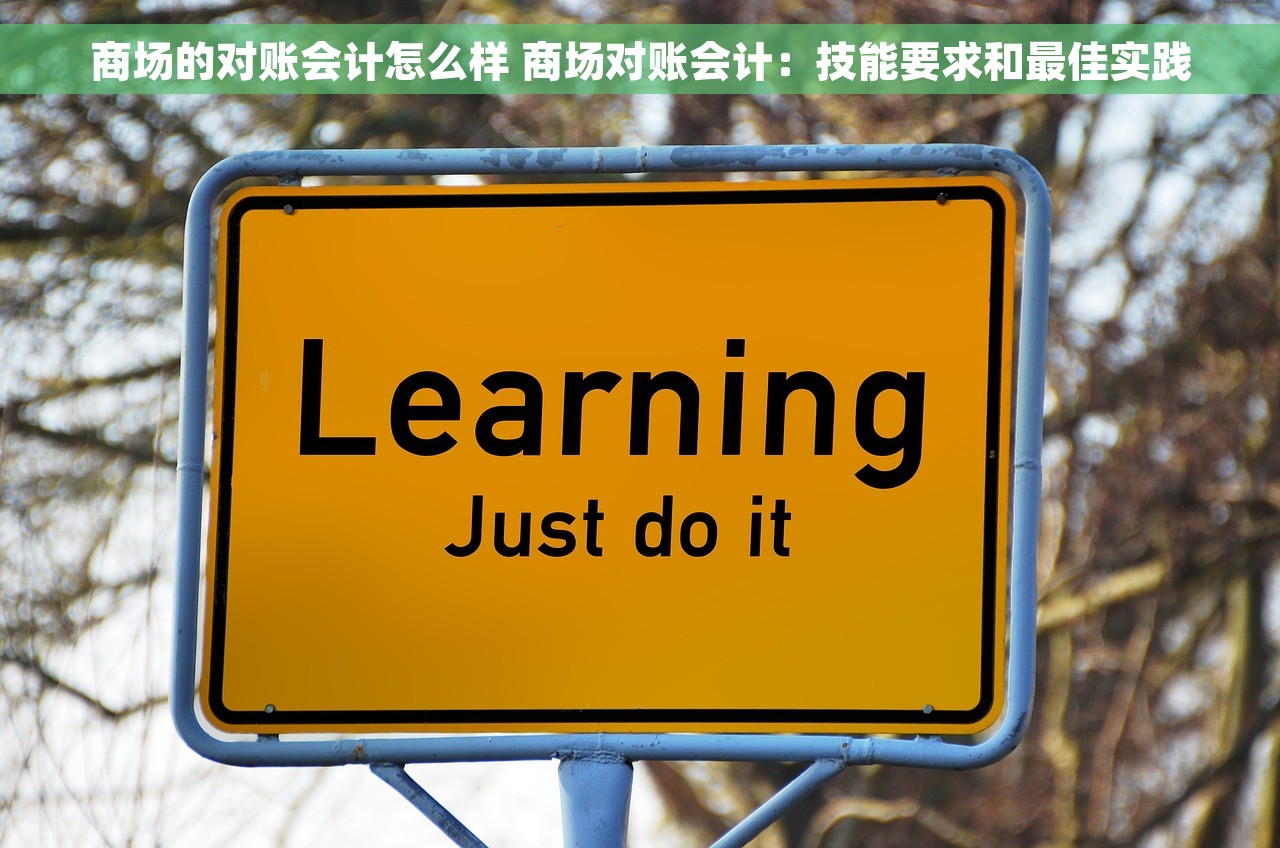商场的对账会计怎么样 商场对账会计：技能要求和最佳实践