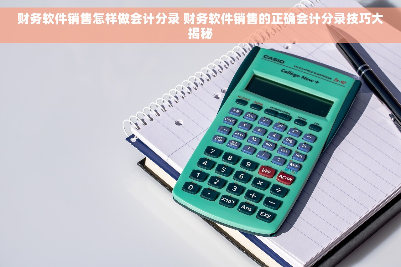 财务软件销售怎样做会计分录 财务软件销售的正确会计分录技巧大揭秘
