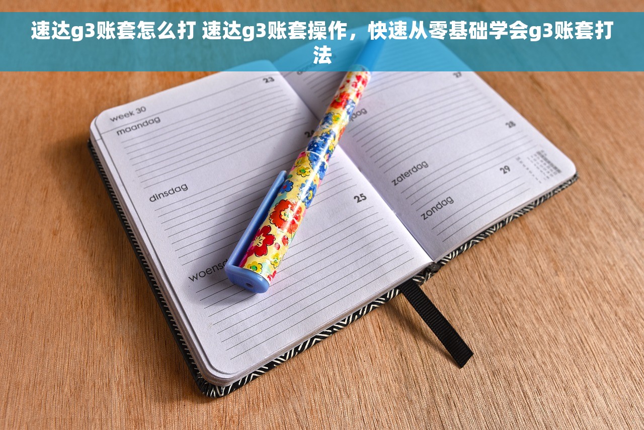 速达g3账套怎么打 速达g3账套操作，快速从零基础学会g3账套打法