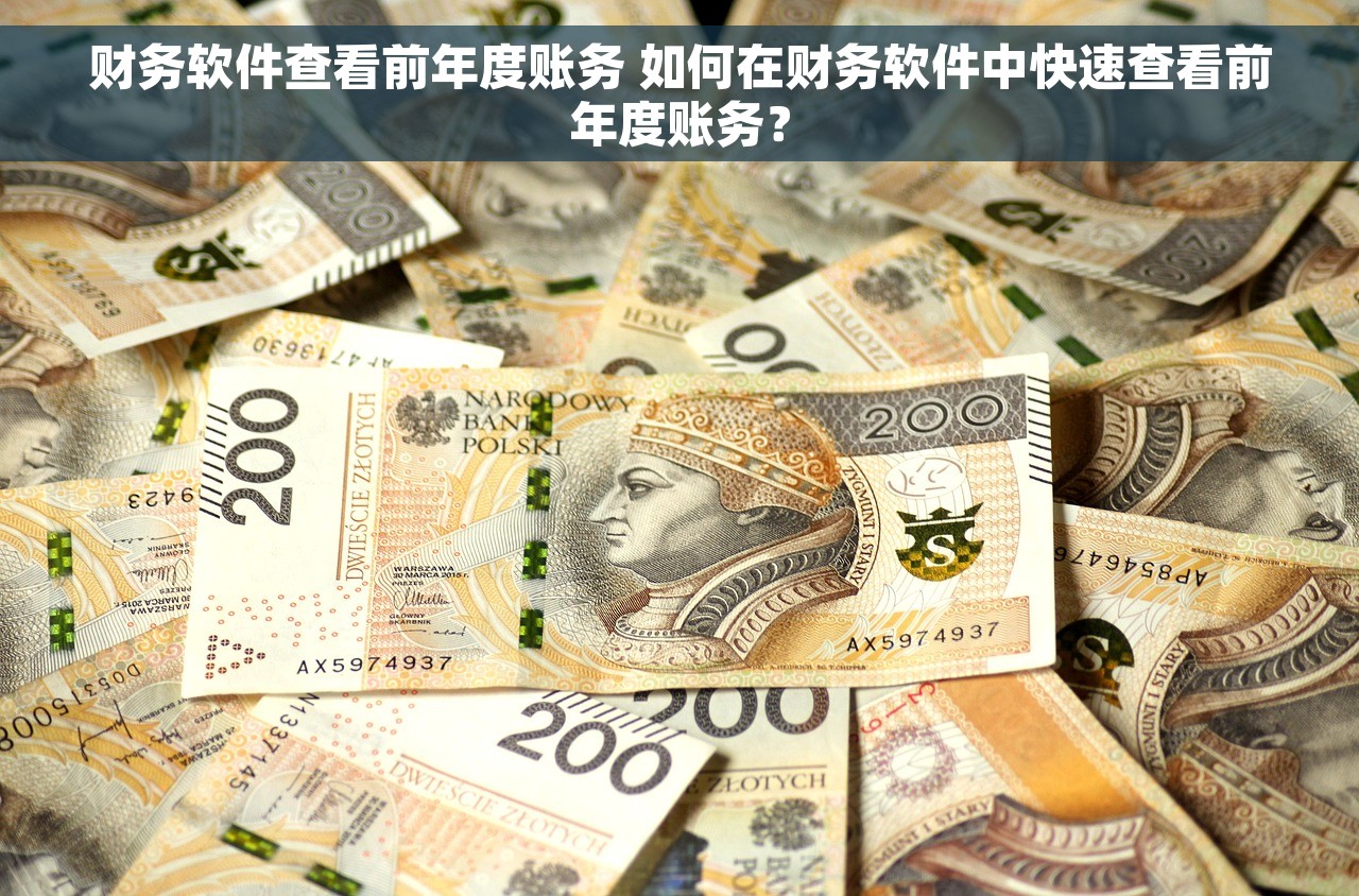 财务软件查看前年度账务 如何在财务软件中快速查看前年度账务？