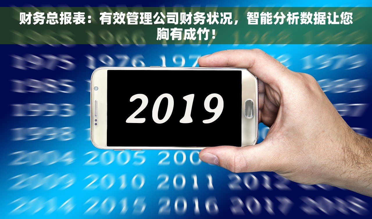 财务总报表：有效管理公司财务状况，智能分析数据让您胸有成竹！