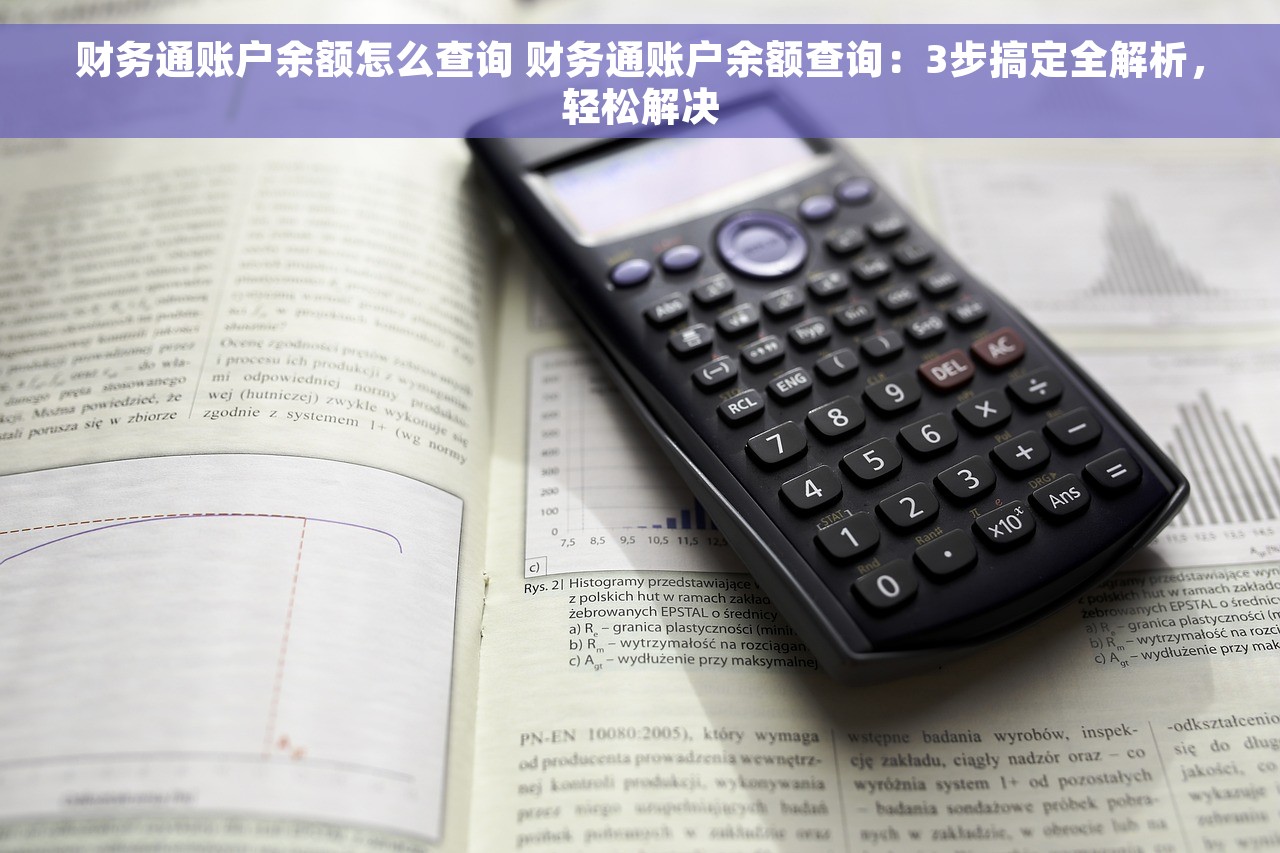 财务通账户余额怎么查询 财务通账户余额查询：3步搞定全解析，轻松解决