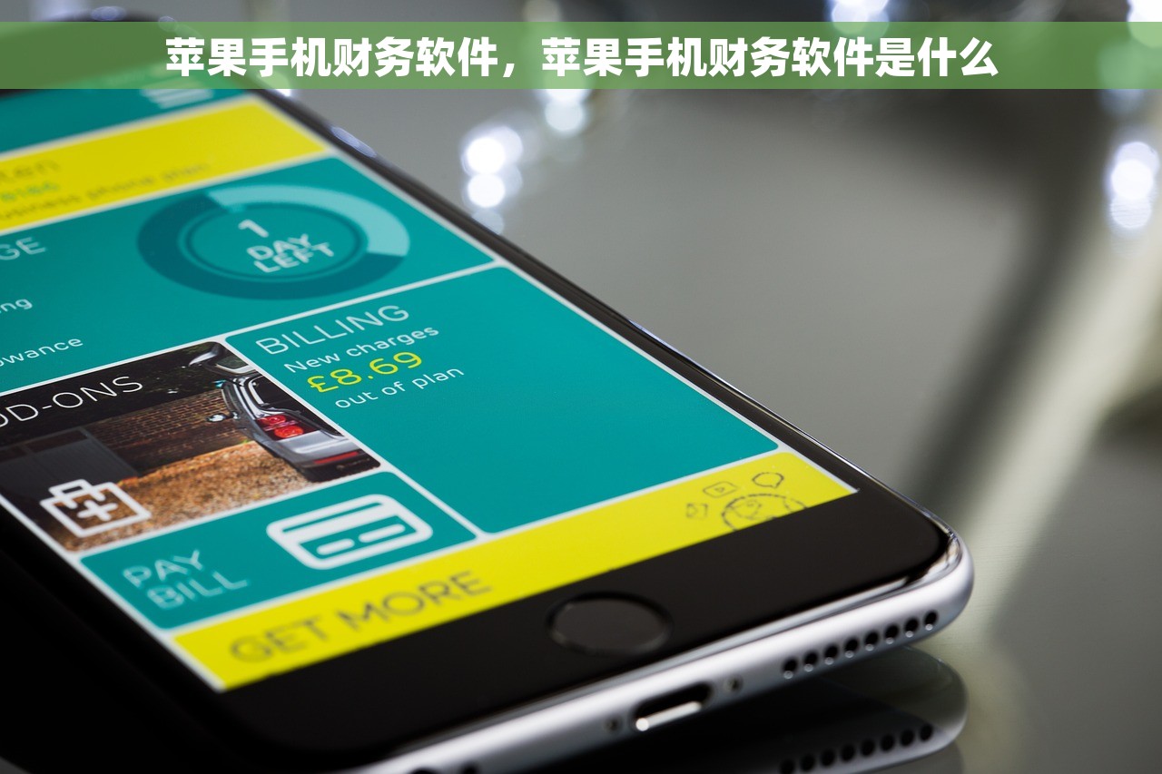 苹果手机财务软件，苹果手机财务软件是什么