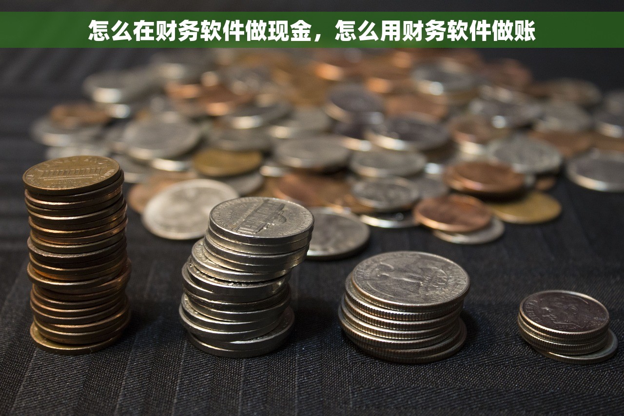 怎么在财务软件做现金，怎么用财务软件做账