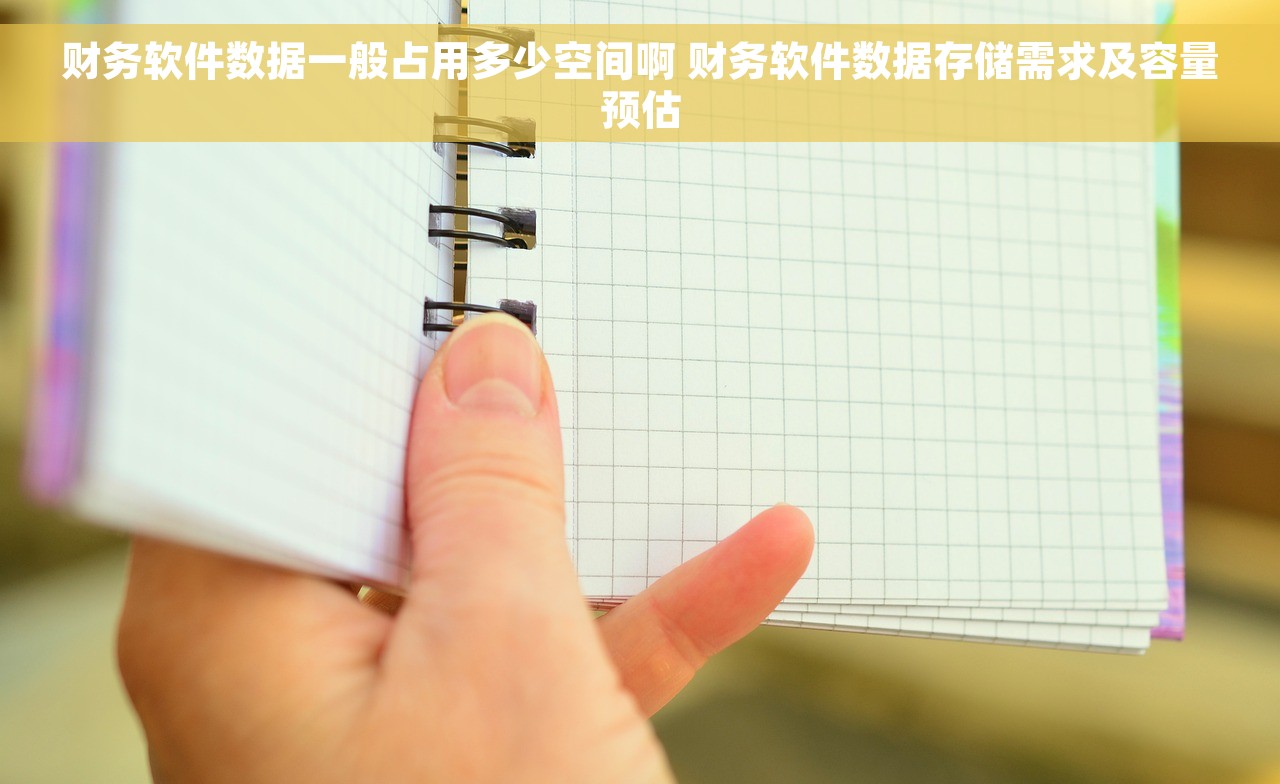 财务软件数据一般占用多少空间啊 财务软件数据存储需求及容量预估