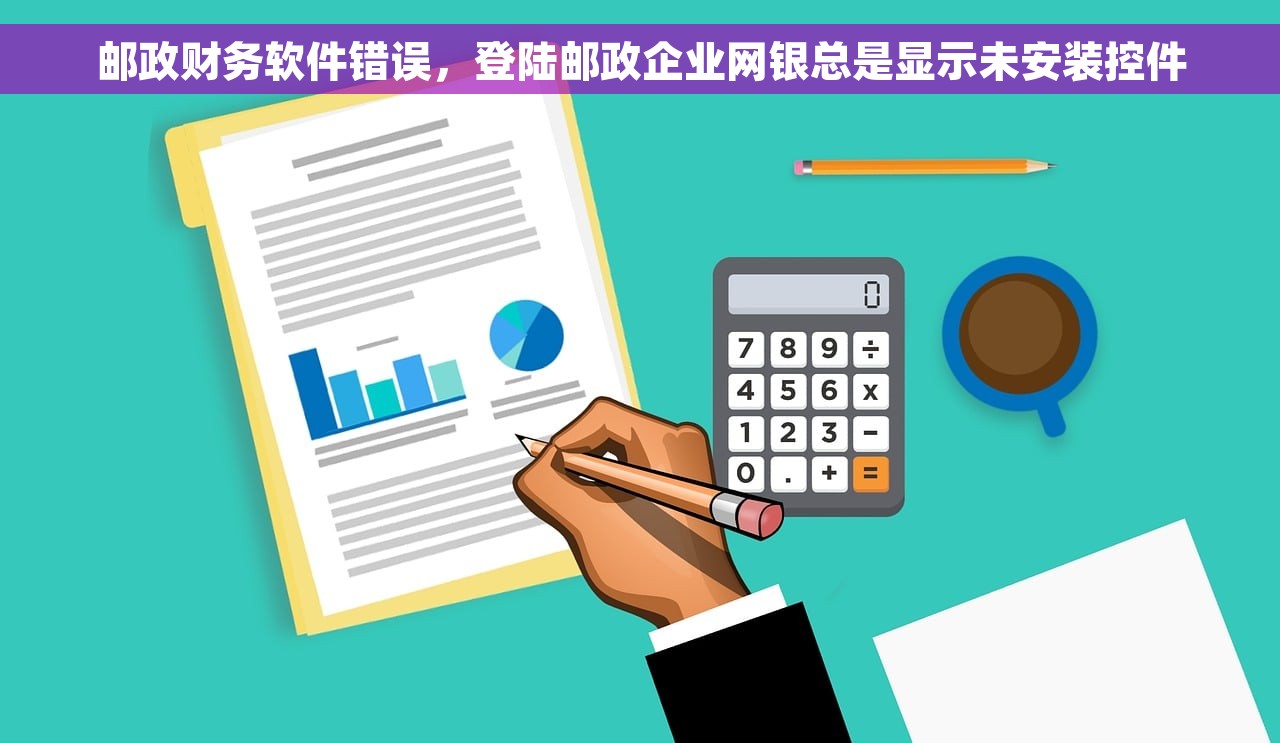 邮政财务软件错误，登陆邮政企业网银总是显示未安装控件