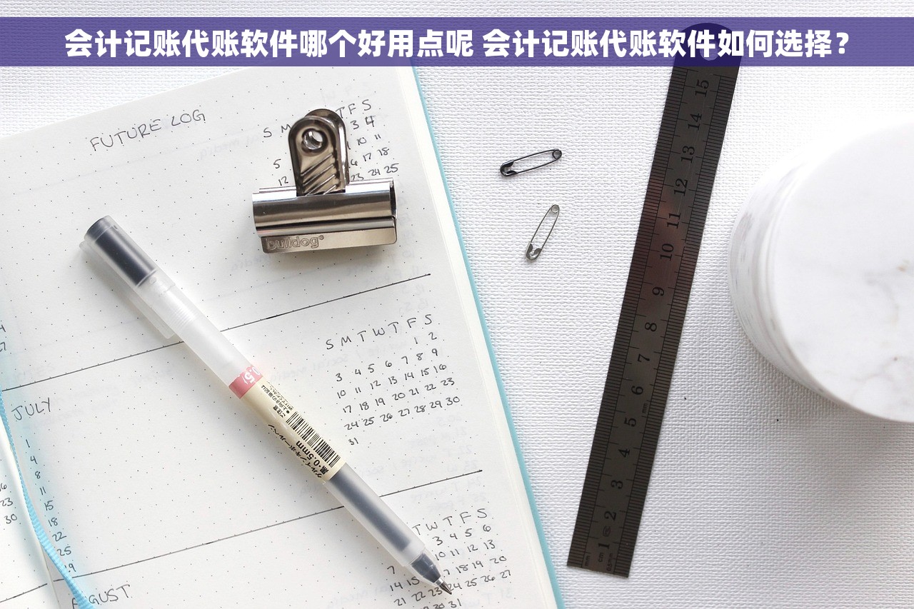 会计记账代账软件哪个好用点呢 会计记账代账软件如何选择？