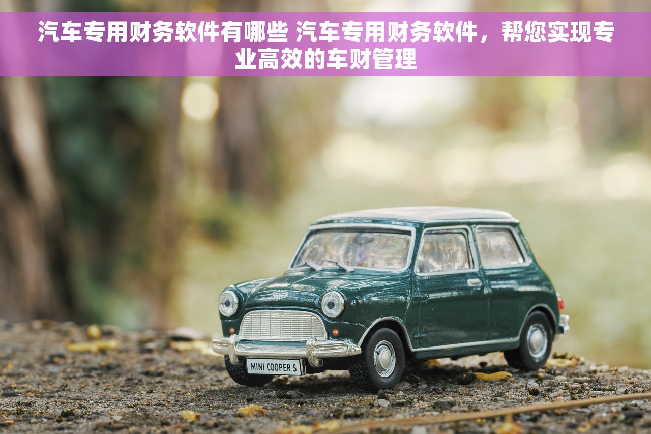 汽车专用财务软件有哪些 汽车专用财务软件，帮您实现专业高效的车财管理