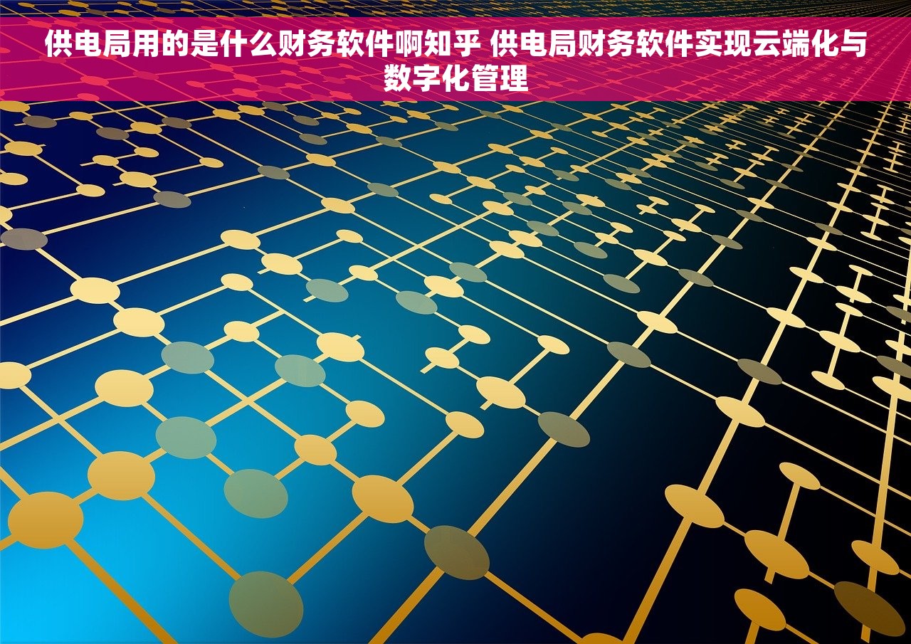 供电局用的是什么财务软件啊知乎 供电局财务软件实现云端化与数字化管理