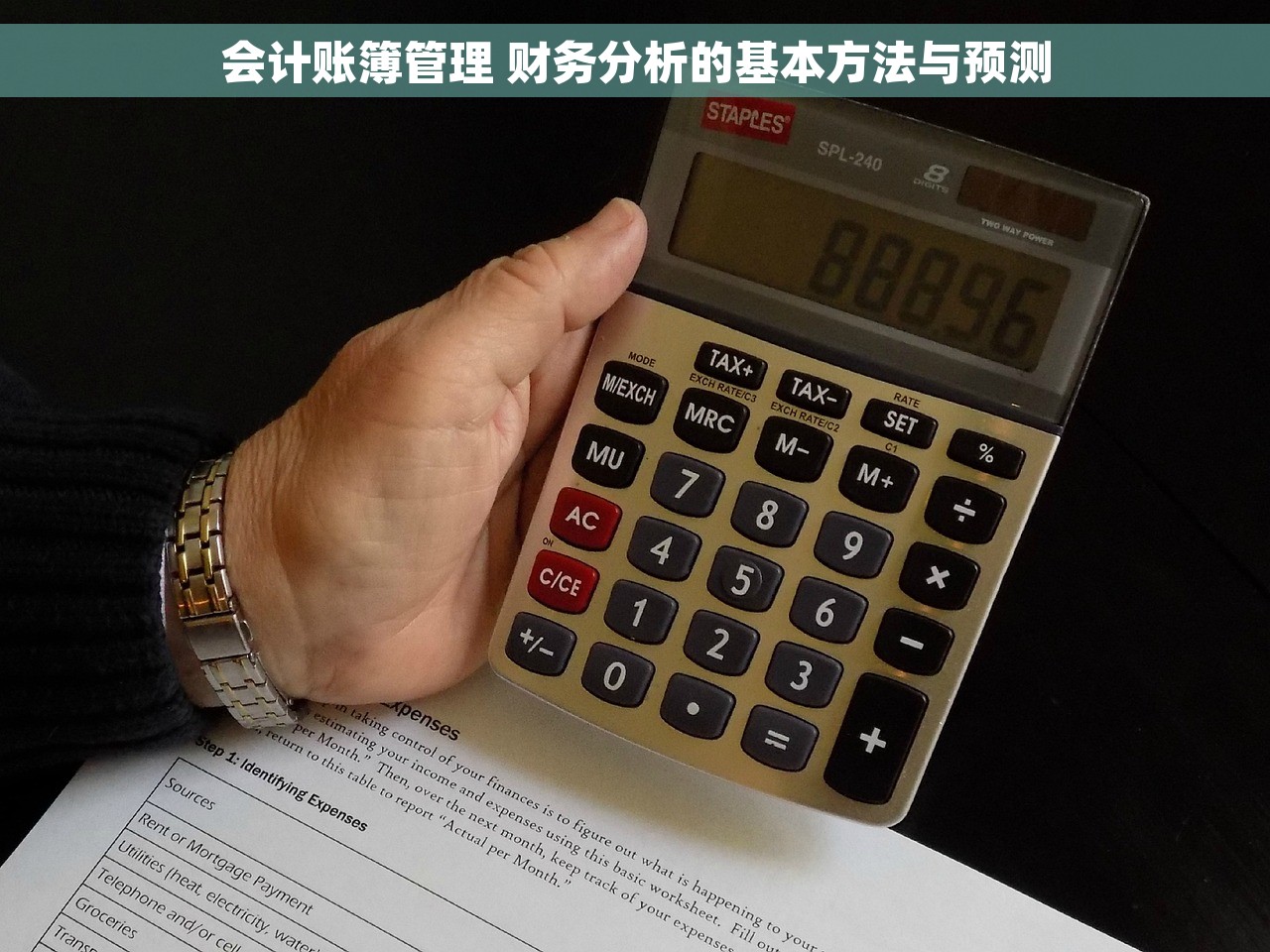 会计账簿管理 财务分析的基本方法与预测
