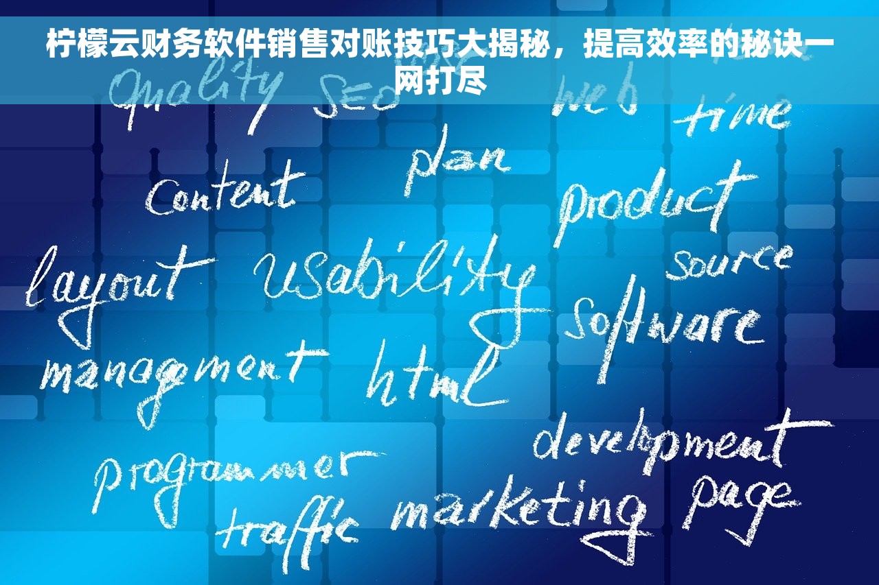柠檬云财务软件销售对账技巧大揭秘，提高效率的秘诀一网打尽