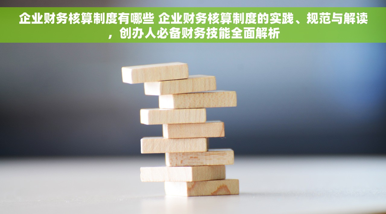 企业财务核算制度有哪些 企业财务核算制度的实践、规范与解读，创办人必备财务技能全面解析