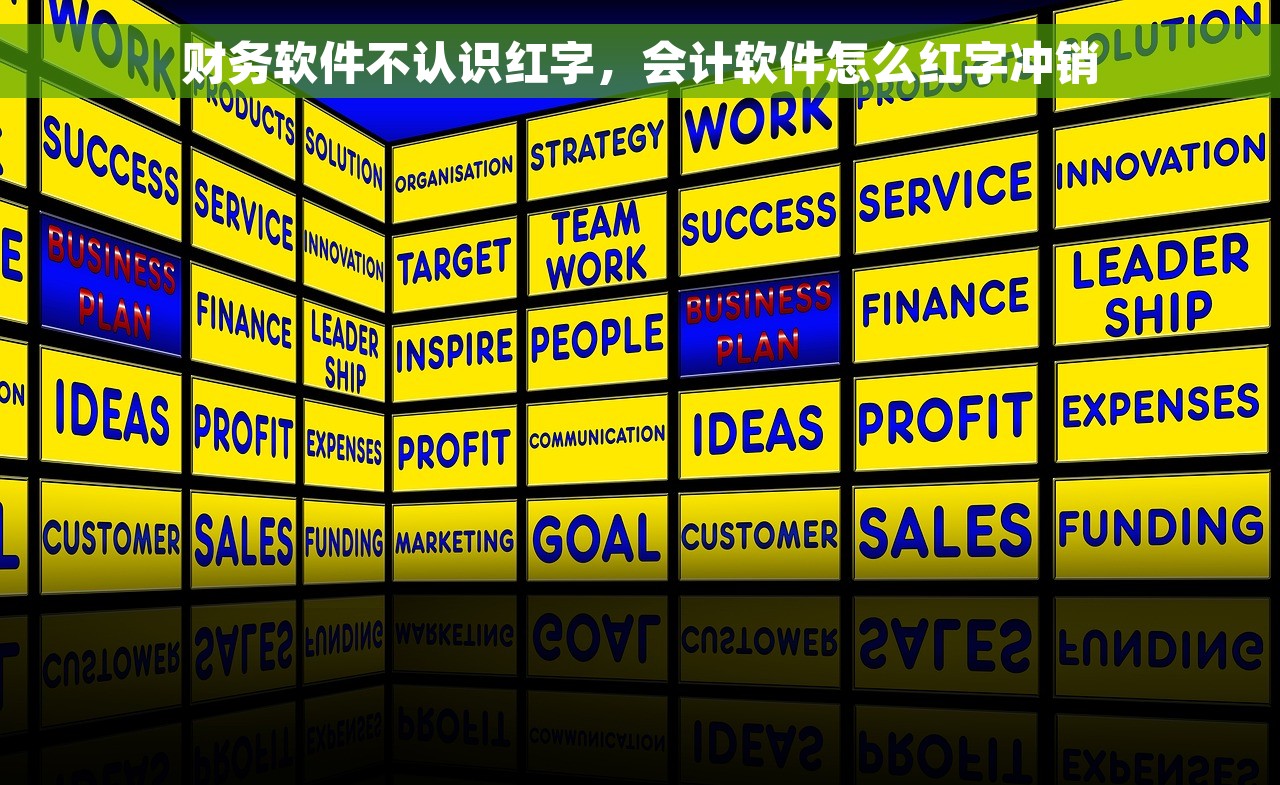 财务软件不认识红字，会计软件怎么红字冲销