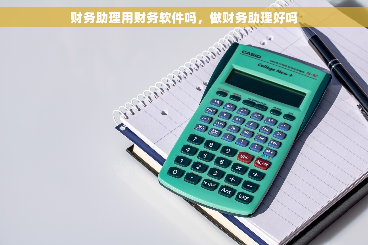 财务助理用财务软件吗，做财务助理好吗