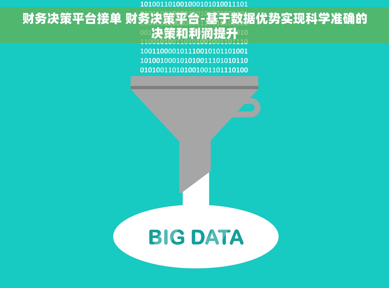 财务决策平台接单 财务决策平台-基于数据优势实现科学准确的决策和利润提升