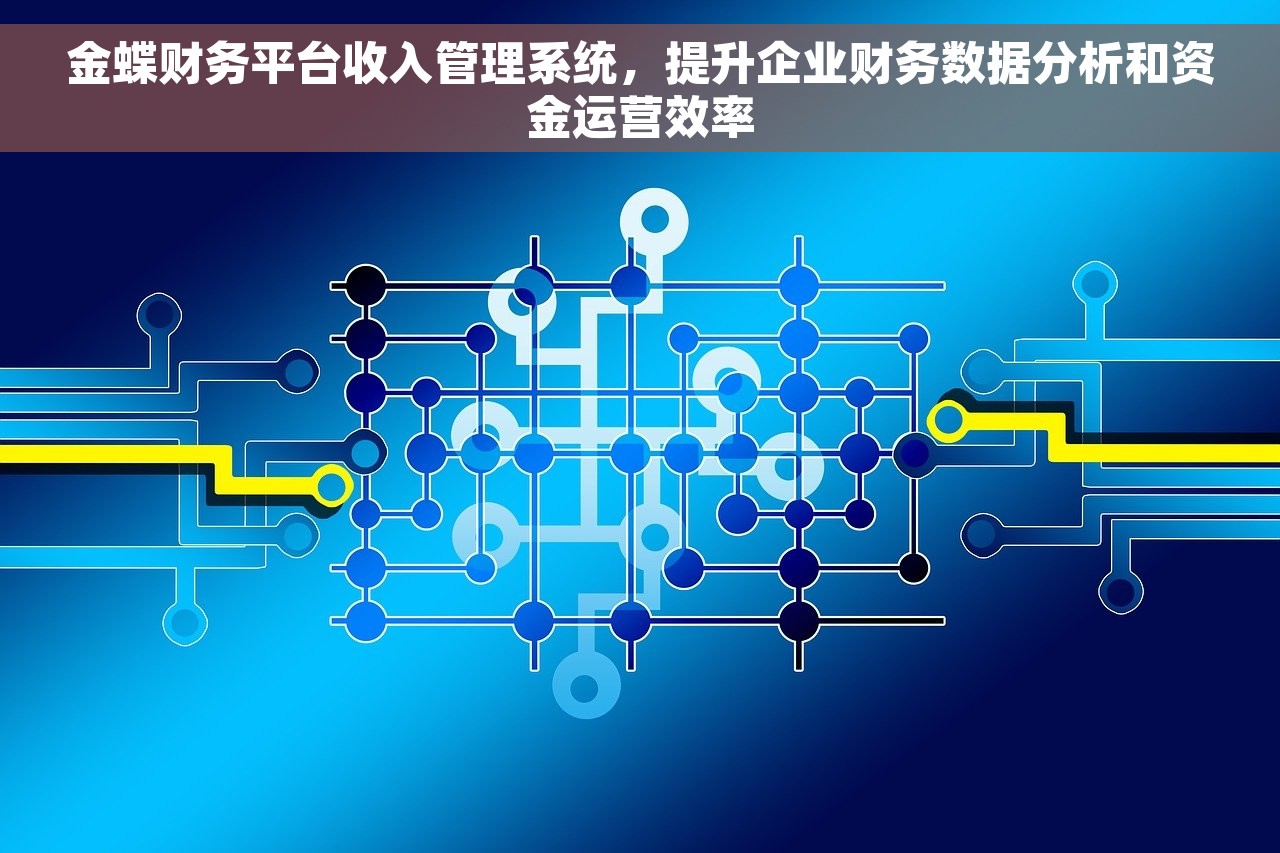 金蝶财务平台收入管理系统，提升企业财务数据分析和资金运营效率