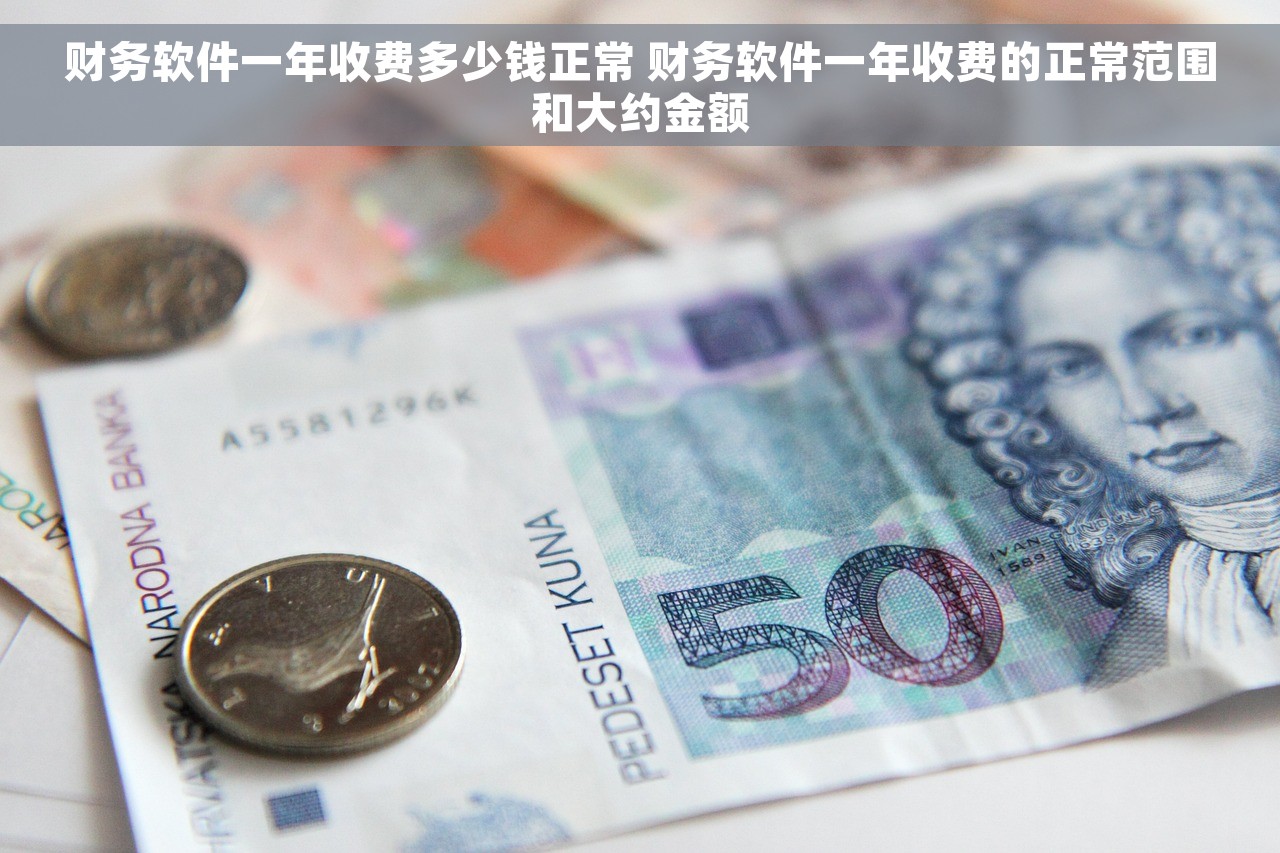 财务软件一年收费多少钱正常 财务软件一年收费的正常范围和大约金额