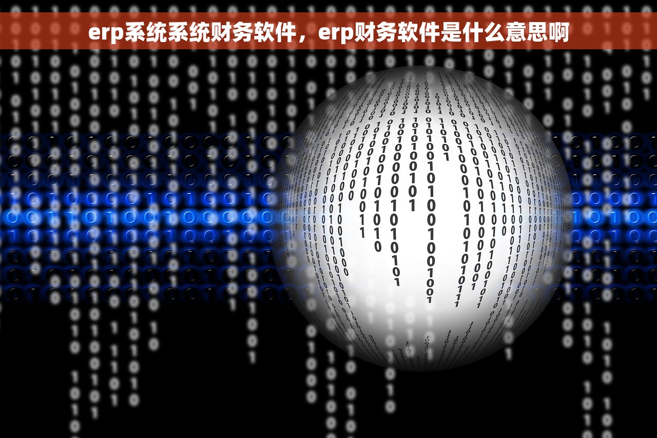 erp系统系统财务软件，erp财务软件是什么意思啊