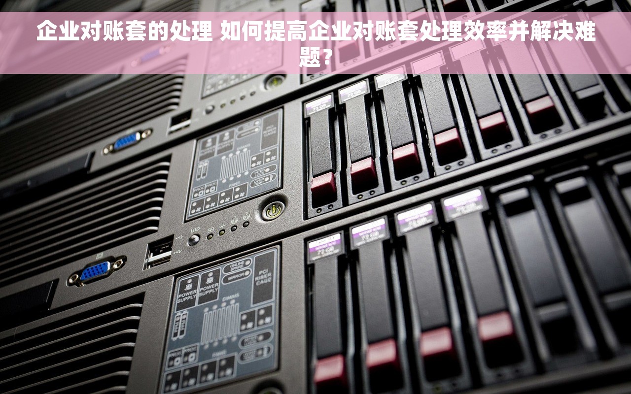 企业对账套的处理 如何提高企业对账套处理效率并解决难题？