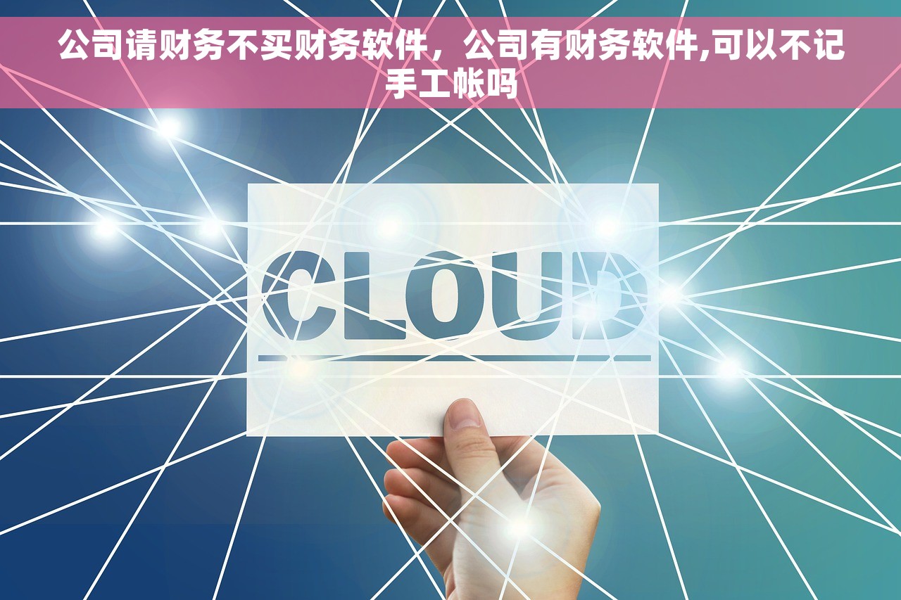 公司请财务不买财务软件，公司有财务软件,可以不记手工帐吗