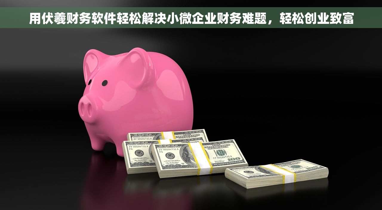 用伏羲财务软件轻松解决小微企业财务难题，轻松创业致富