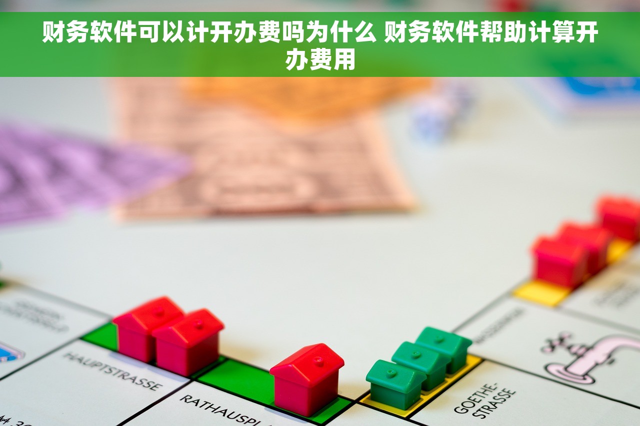财务软件可以计开办费吗为什么 财务软件帮助计算开办费用