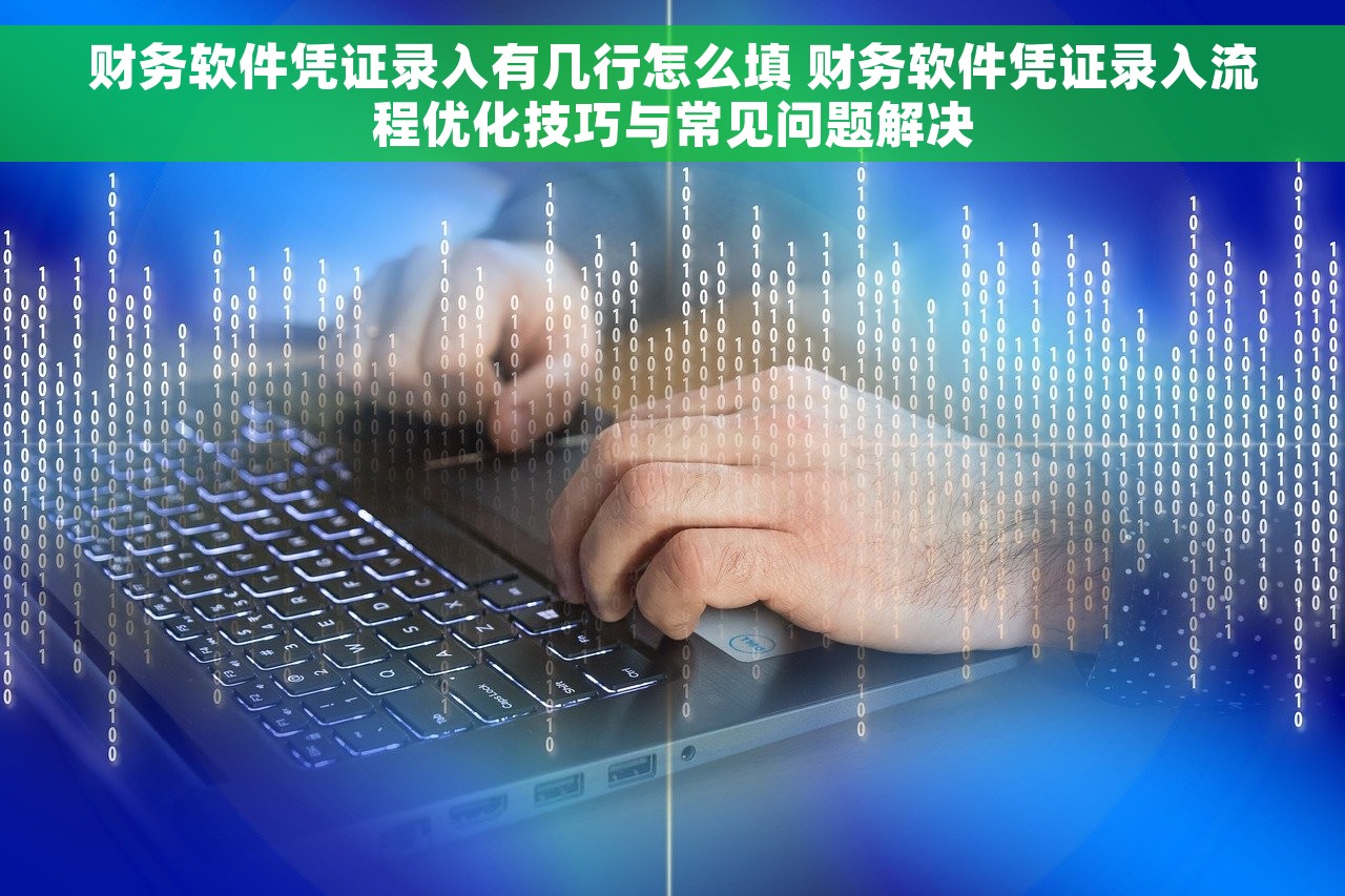 财务软件凭证录入有几行怎么填 财务软件凭证录入流程优化技巧与常见问题解决