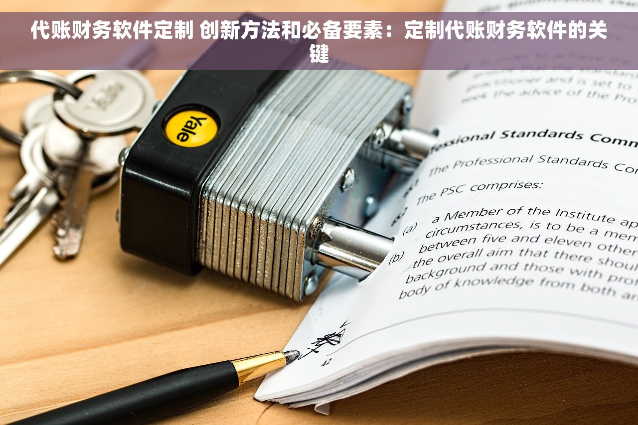 代账财务软件定制 创新方法和必备要素：定制代账财务软件的关键