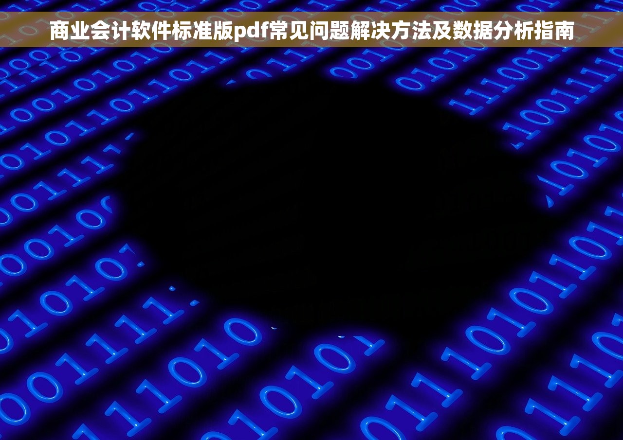 商业会计软件标准版pdf常见问题解决方法及数据分析指南