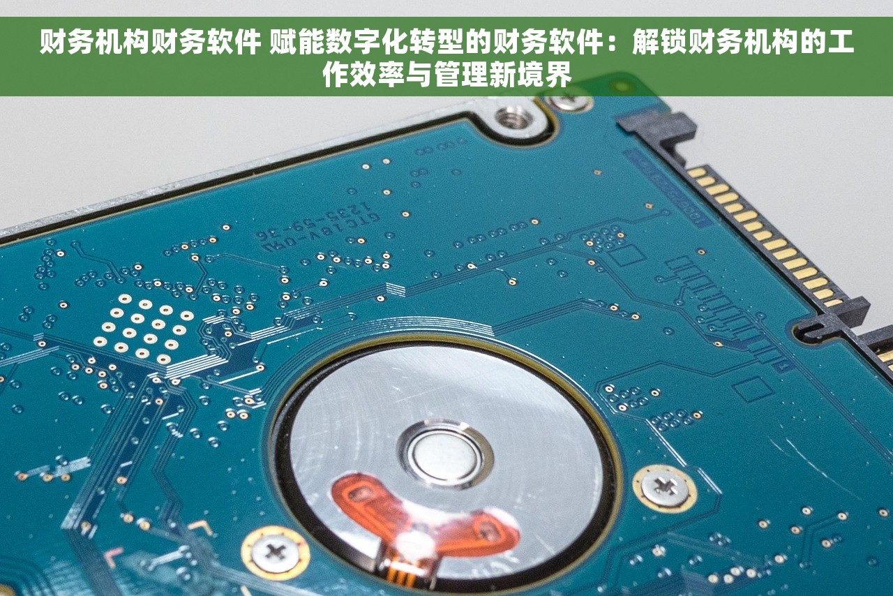 财务机构财务软件 赋能数字化转型的财务软件：解锁财务机构的工作效率与管理新境界