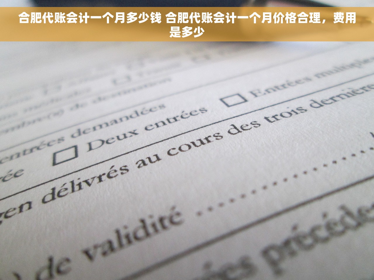 合肥代账会计一个月多少钱 合肥代账会计一个月价格合理，费用是多少