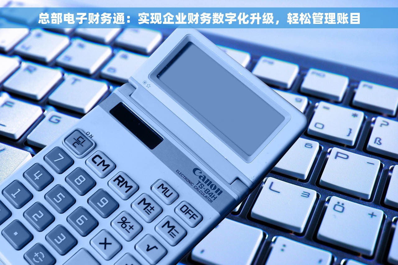 总部电子财务通：实现企业财务数字化升级，轻松管理账目