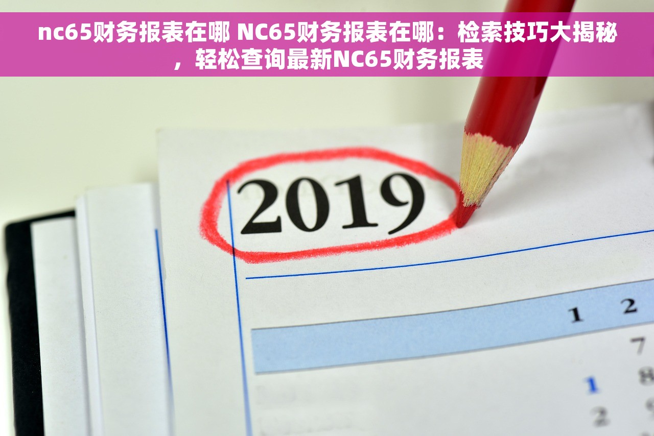 nc65财务报表在哪 NC65财务报表在哪：检索技巧大揭秘，轻松查询最新NC65财务报表