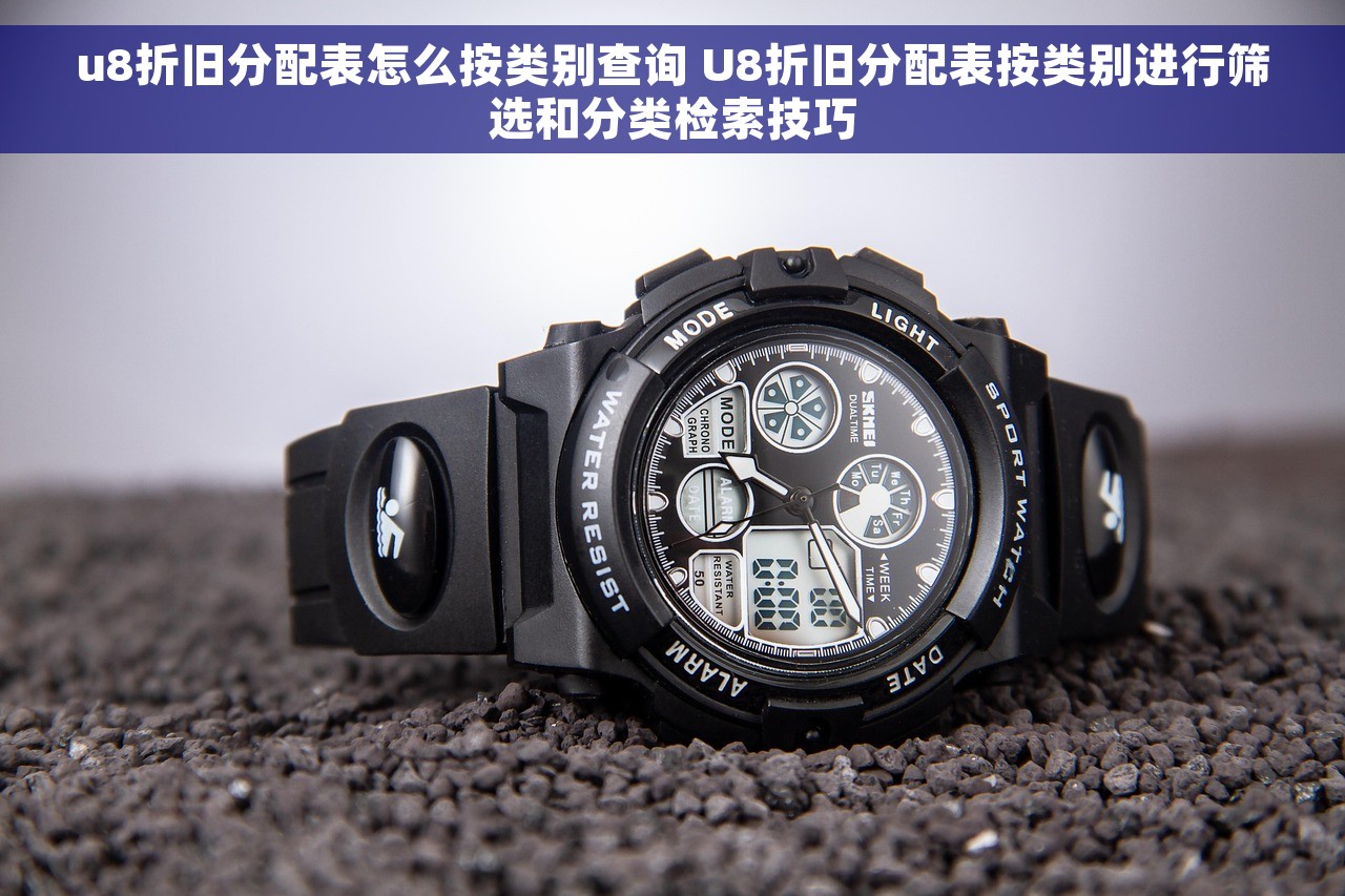 u8折旧分配表怎么按类别查询 U8折旧分配表按类别进行筛选和分类检索技巧