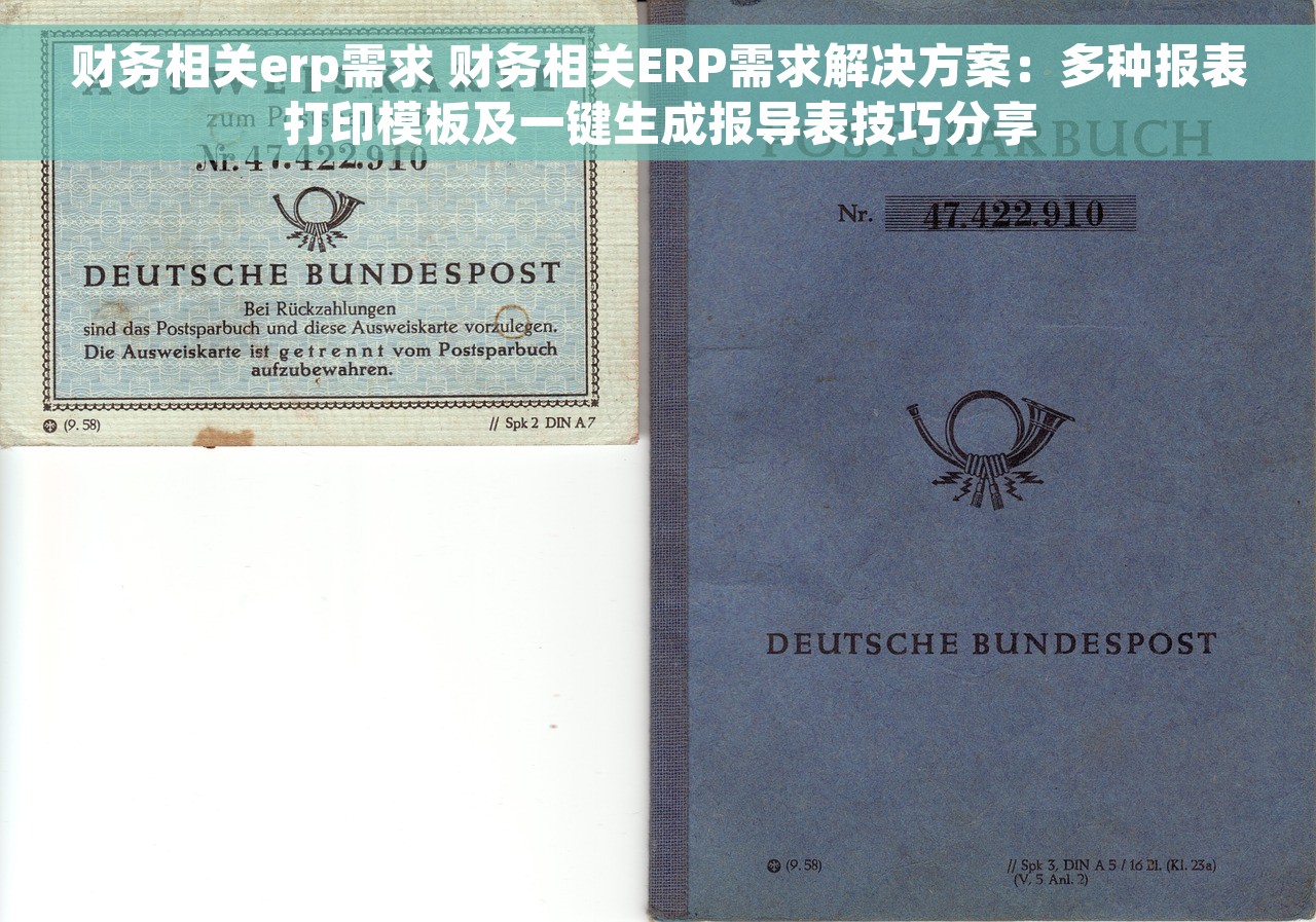 财务相关erp需求 财务相关ERP需求解决方案：多种报表打印模板及一键生成报导表技巧分享
