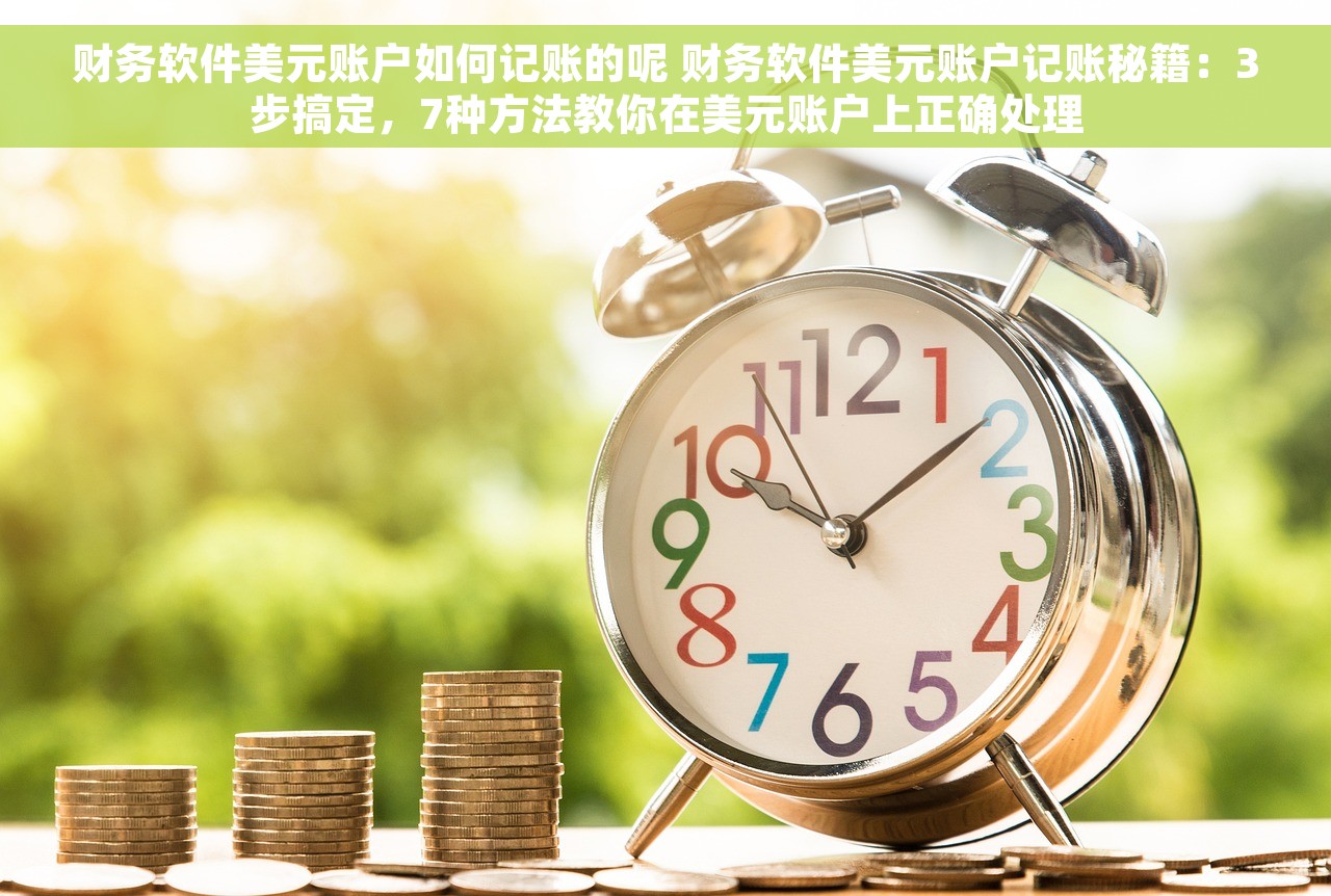 财务软件美元账户如何记账的呢 财务软件美元账户记账秘籍：3步搞定，7种方法教你在美元账户上正确处理
